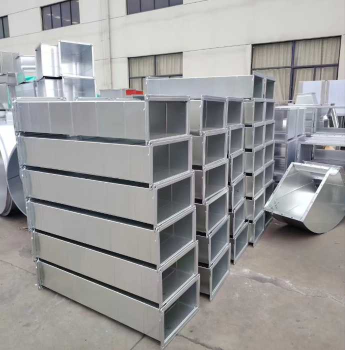 不同材质的风管加工运用场景